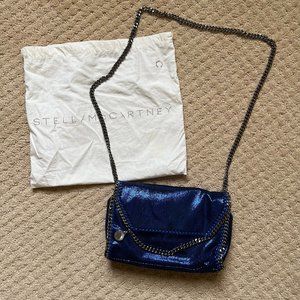 Stella McCartney Foldover Crossbody in Blue